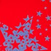 ZINC Туника с клин "Бляскави звезди" - за момичета, червен и син, в размери от 2 до 6 години -2