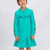 Спортна рокля с къдри, момиче, мента, 2 - 12 години, Zinc