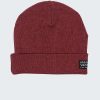 Тази шапка "Urban wear" е класически изчистен модел от едър рипс с малка емблема отстрани в цвят бордо меланж, Момчета 2 - 9 години, Zinc